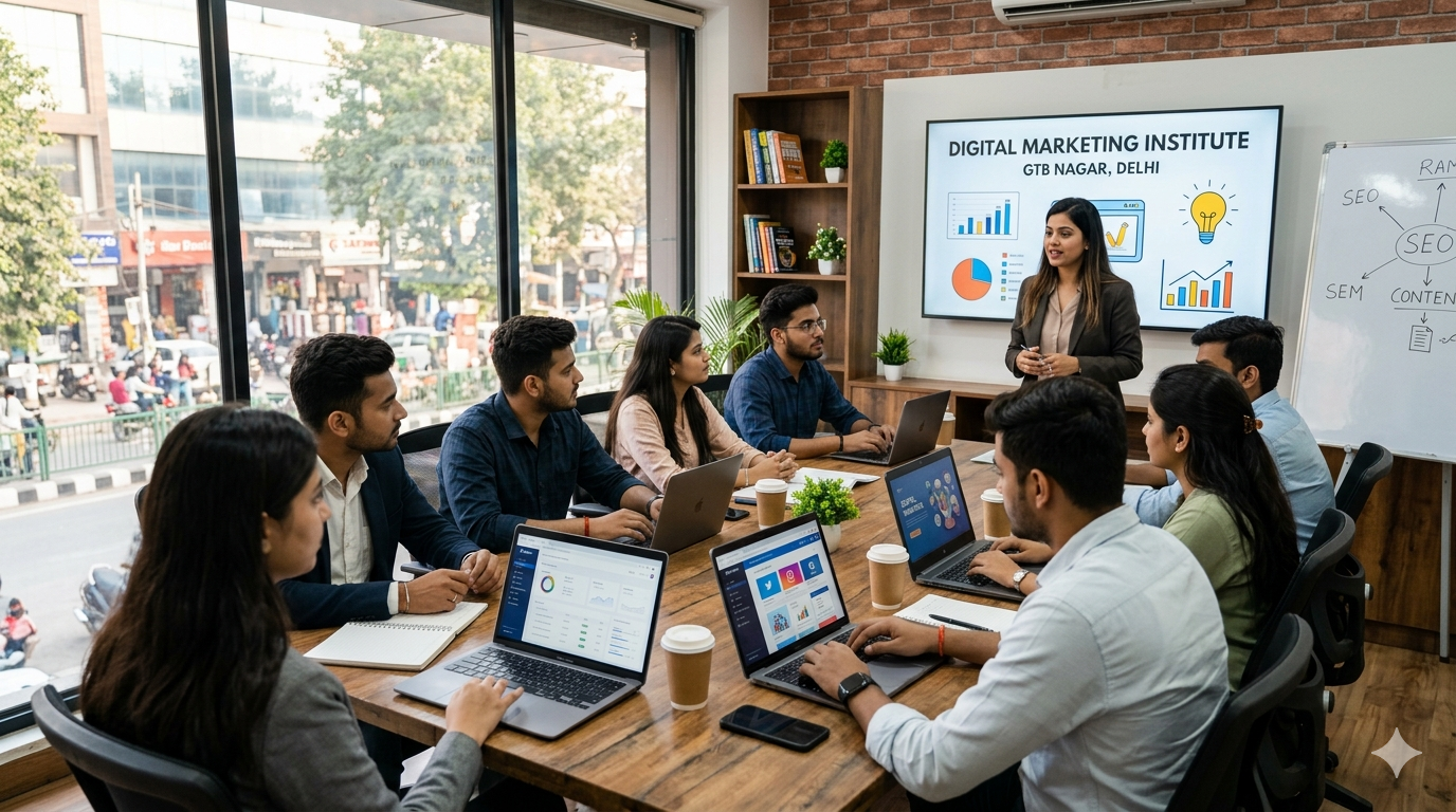 Digital Marketing Institute in GTB Nagar