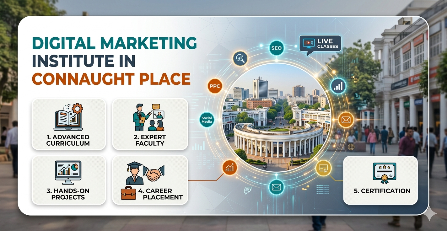 Digital Marketing Institute in Connaught Place That Can Actually Change Your Career Path