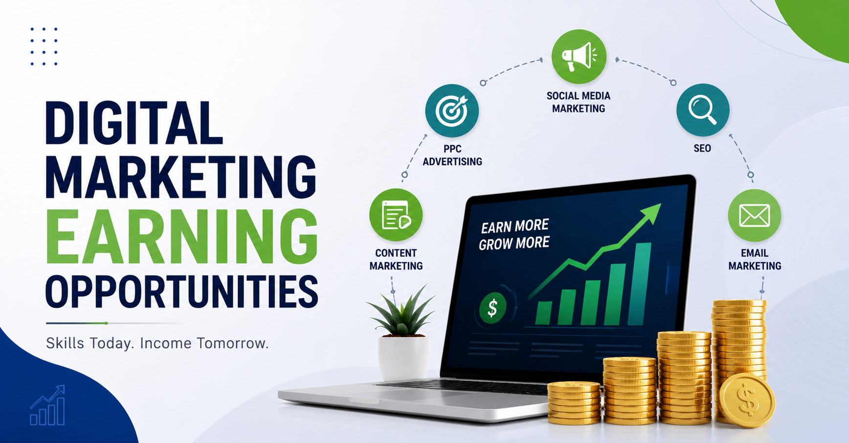 How Freshers Can Start Earning With Digital Marketing