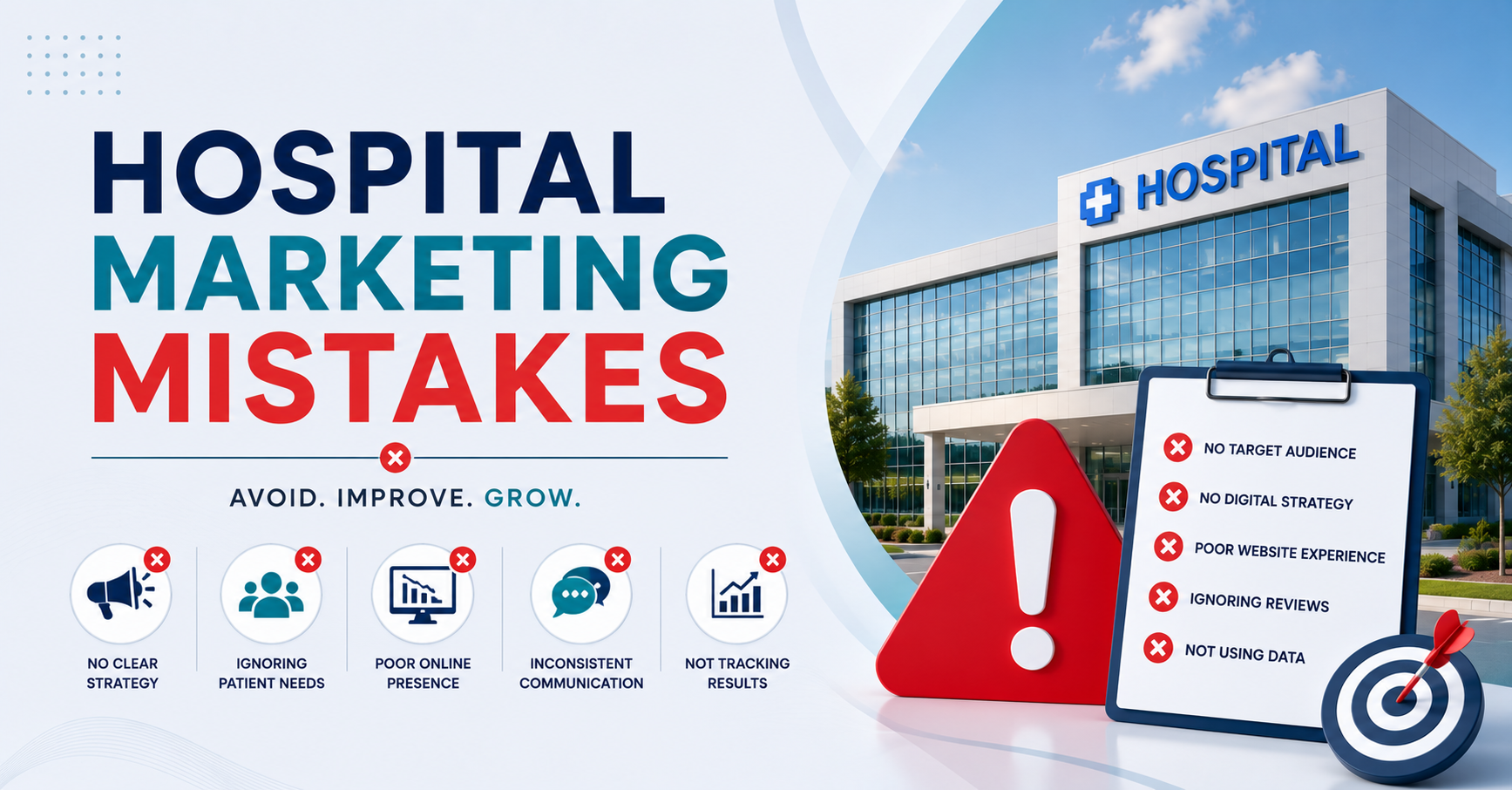 Hospital Marketing Mistakes That Reduce Patient Growth