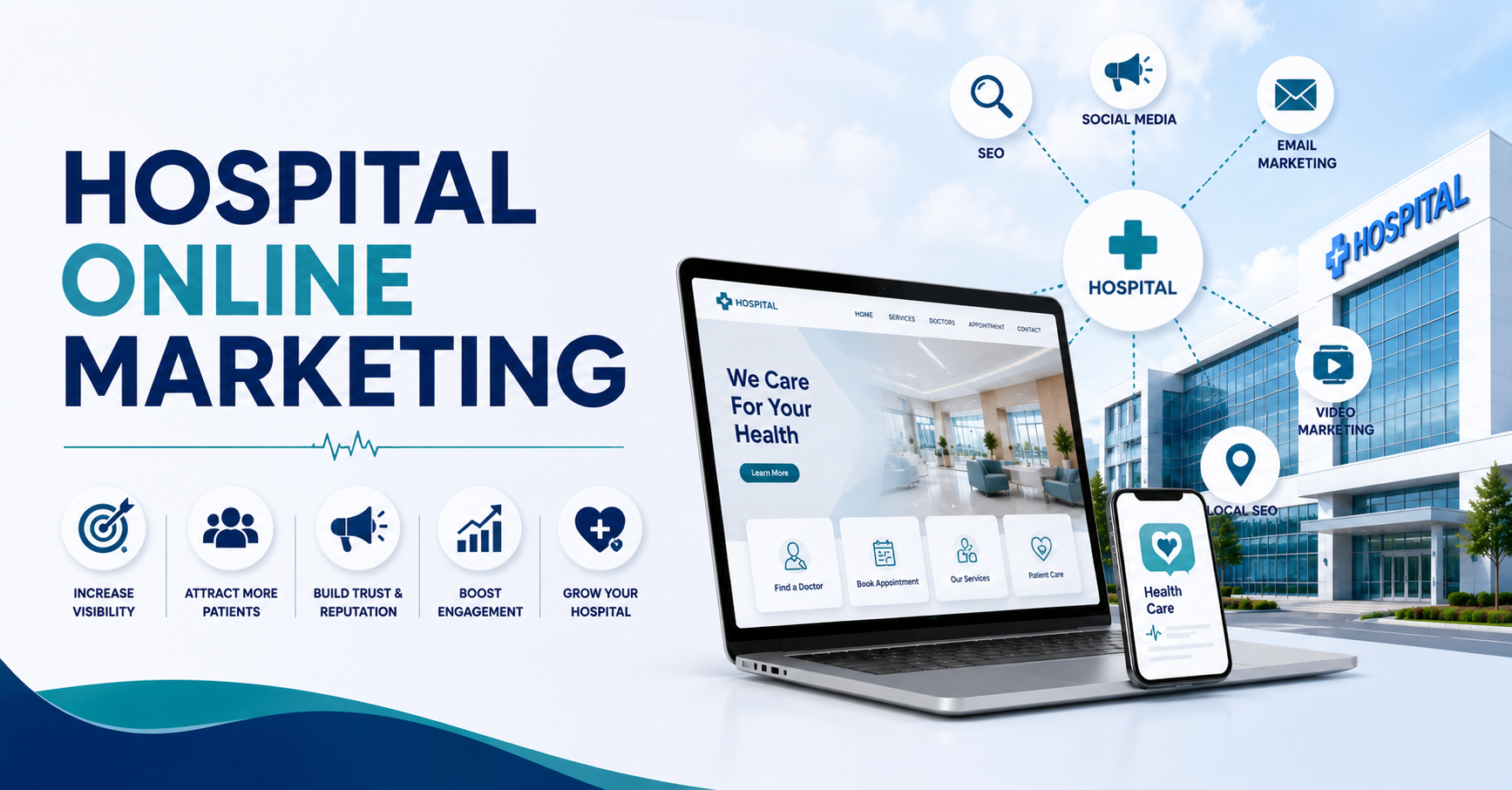 How Successful Hospitals Attract Patients Online