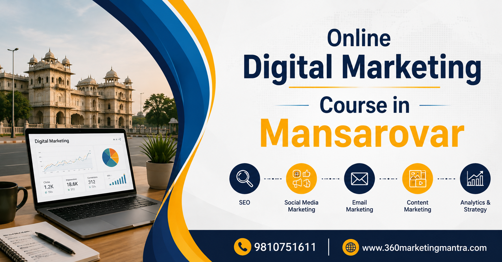 Online Digital Marketing Course in Mansarovar