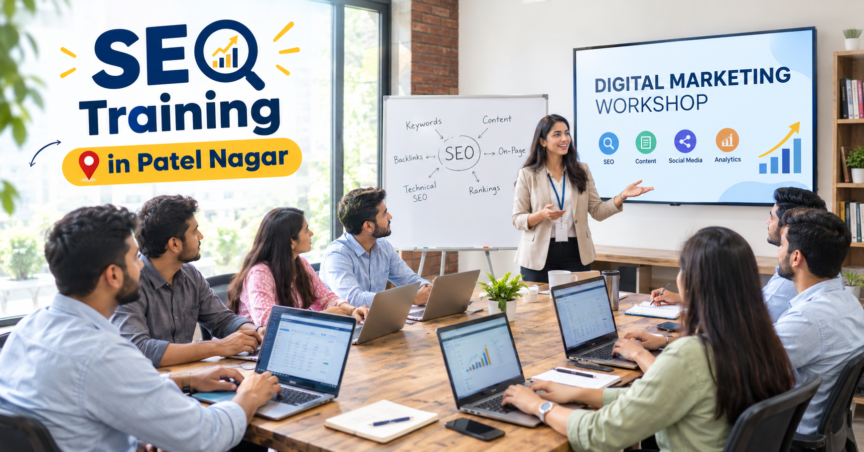 SEO Course in Patel Nagar Practical SEO Training Program for Your Career